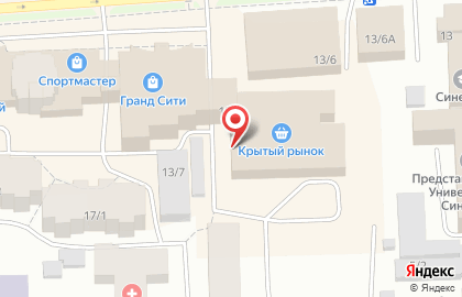Кондитерская Славянка на улице Фёдора Попова на карте