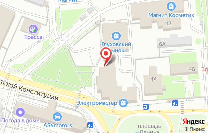Салон цветов Камелия на площади Ленина на карте