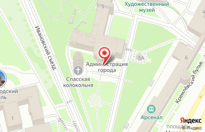 Банкомат ТКБ в Нижегородском районе на карте