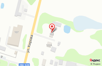 Автостоянка в Калуге на карте