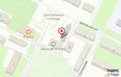 Продуктовый магазин в Саратове на карте