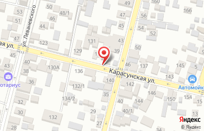 Пивная лавка на Карасунской улице на карте