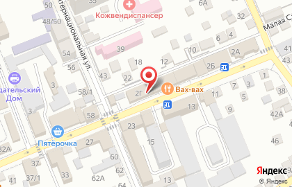 Гостиница Русь в Ессентуках на карте