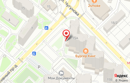 Технический центр Баланс-Информ на улице Чугунова на карте