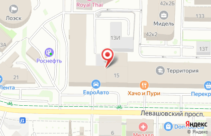 Стройсервис на Левашовском проспекте на карте