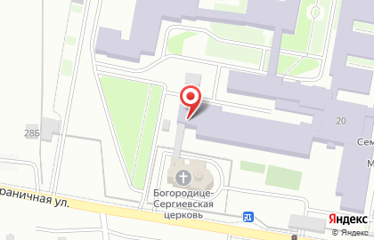 Храм явления Божией Матери преподобного Сергия Радонежского на карте