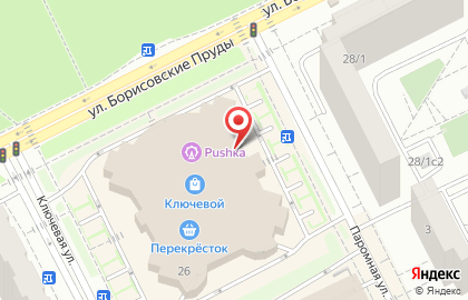 Магазин швейной фурнитуры и товаров для рукоделия Иголочка в Братеево на карте