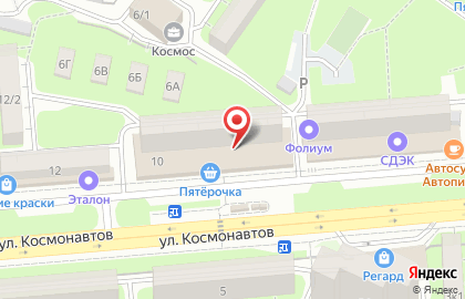 Стиляги на улице Космонавтов на карте