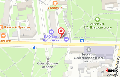 Юридическая компания в Пензе на карте