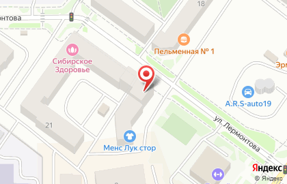 Страховая компания РЕСО-Гарантия на улице Лермонтова на карте