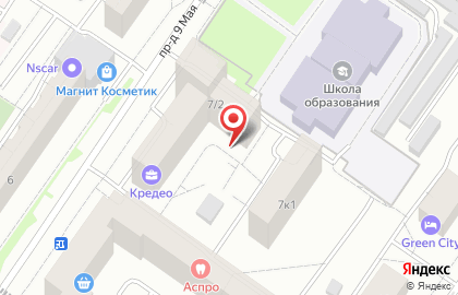 Цветоград в проезде 9 Мая на карте