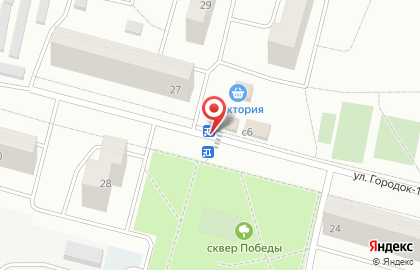 Продуктовый магазин, ООО Мегарон на карте