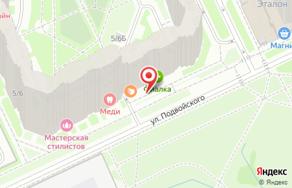 Магазин алкогольной продукции Винлаб на проспекте Большевиков на карте