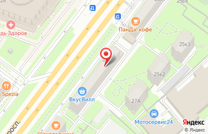 Терминал СберБанк на Комсомольском проспекте, 27 стр 5 на карте