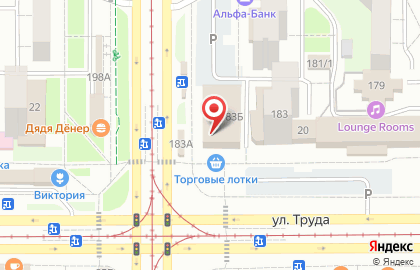 Магазин мебели Прогресс на карте