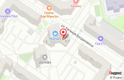SPAR на улице Евгения Богдановича на карте