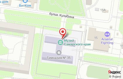 Гимназия №35 в Автозаводском районе на карте