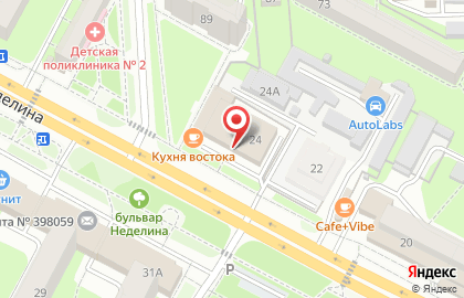 Магазин низких цен Победа на улице М.И. Неделина на карте