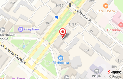 Компьютерный клуб Кибер Арена в Ростове-на-Дону на карте