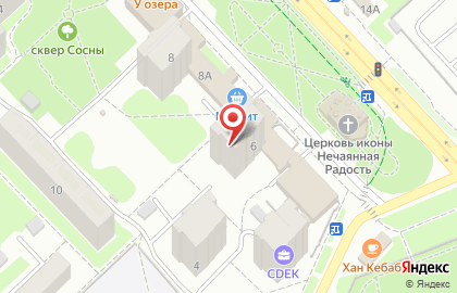 Детско-подростковый клуб Радуга в Сормовском районе на карте