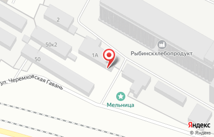 Рыбинский комбинат хлебопродуктов на карте