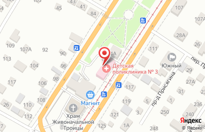 Детская городская поликлиника №3, г. Барнаул в Барнауле на карте