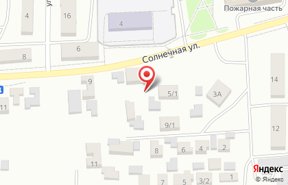 Семицветик на Солнечной улице на карте