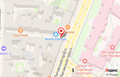 Аптека Озерки в Санкт-Петербурге на карте