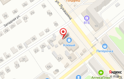 Салон сотовой связи МТС в Щёкино на карте
