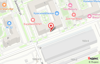 Метрон на улице Навигационной на карте