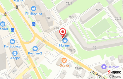 Магазин ЗооСити на улице Немировича-Данченко на карте