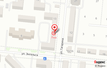 Медицинский центр на улице Гагарина, 13 на карте