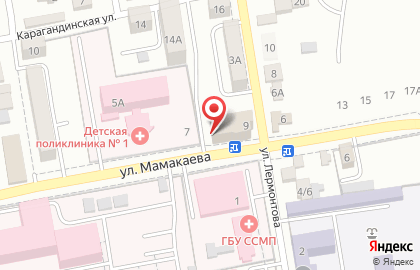 Салон сотовой связи МегаФон в Октябрьском районе на карте
