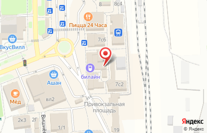 Фирменный магазин Ермолино в Москве на карте