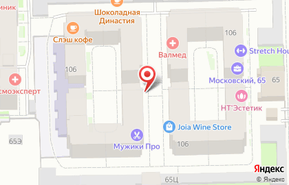 Смт на Московском проспекте на карте