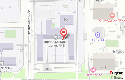 # 1862 Центр Образования на карте