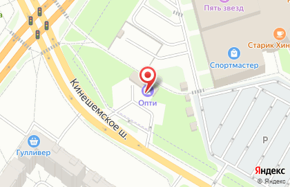 Топливная компания Опти на Красносельском шоссе на карте