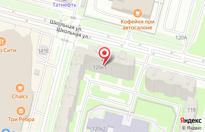 Автостоянка в Приморском районе на карте