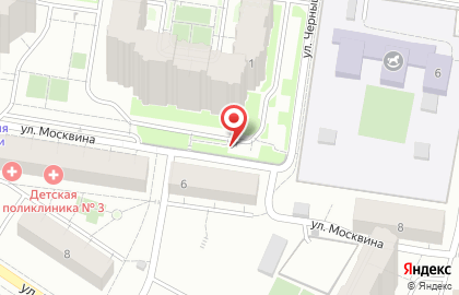 Зеленый Огонек на улице Москвина на карте
