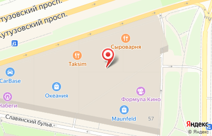Кофейня Coffeeshop Company на Кутузовском проспекте на карте