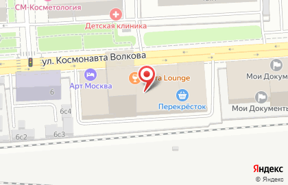 Служба доставки готовых блюд МИЛТИ на улице Космонавта Волкова на карте