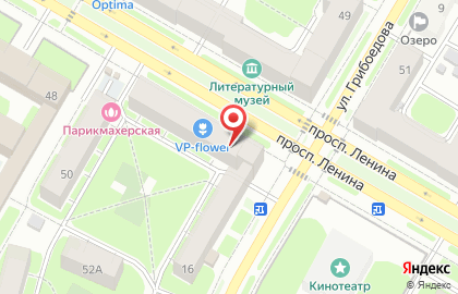 Салон-магазин цветов Ирис на карте