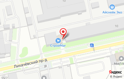 Магазин строительных материалов Строймаг на Лихачёвском проспекте на карте