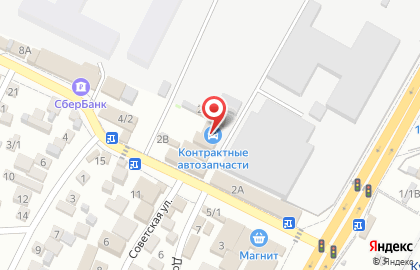 Эталон на Советской улице на карте