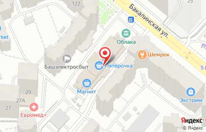 Магазин натуральной косметики Nc-store.ru на Бакалинской улице на карте