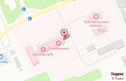 Универсальный магазин на Октябрьской улице на карте