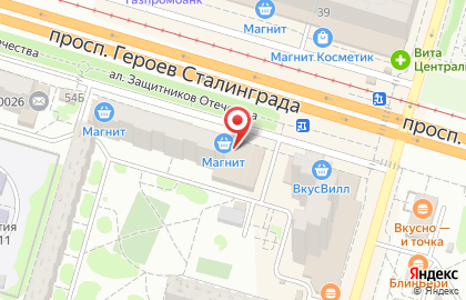 Супермаркет Радеж на проспекте Героев Сталинграда, 52 на карте
