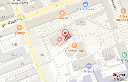 Консультативно-диагностический центр в Ленинском районе на карте