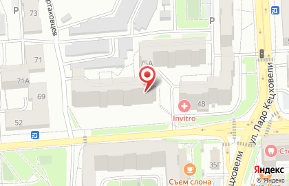 Туристическое агентство Оазис-тур на улице Ладо Кецховели на карте