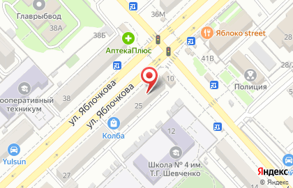 Профессиональный магазин ногтевой индустрии Astra Shop Nogti на улице Яблочкова на карте